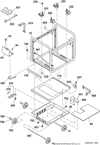 Part Location Diagram of 34G-30101-01 Subaru Pipe Frame Cp