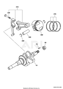 Part Location Diagram of 279-20301-51 Subaru Crankshaft Cp Metric Pump 25Mm