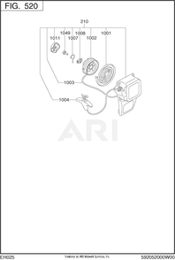 Part Location Diagram of 266585-8 Subaru Tapping Screw