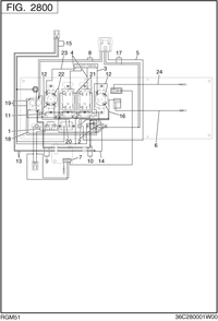 Part Location Diagram of 36A-71079-08 Subaru Wire