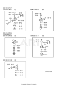 630 Fuel And Lubricant Diagram and Parts List for EH650DB2501  Subaru Engine