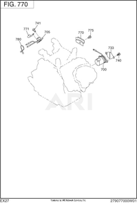 Part Location Diagram of KU3-11043-11 Subaru OIL SENSOR OLD