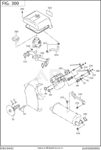 Part Location Diagram of 263-33502-13 Subaru Exhaust valve