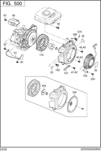 Part Location Diagram of 21K-59901-23 Subaru Label(Kubota Recoil)