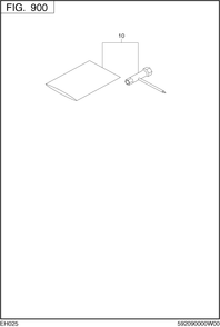 Accessories,label Diagram and Parts List for EH025PA1205 EH025 Subaru Engine