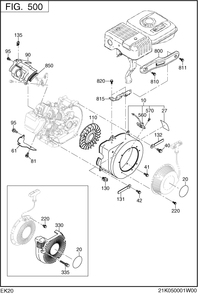 Part Location Diagram of 21J-79901-03 Subaru Clamp
