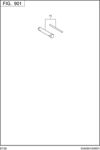 Accessories Diagram and Parts List for EY280DC0510 EY280 Subaru Engine