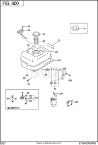 Part Location Diagram of 050-51200-20 Subaru Union