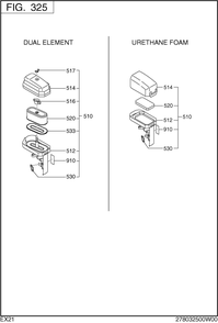 Part Location Diagram of 20A-32802-02 Subaru Base Unit