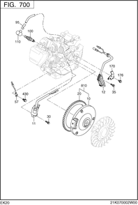 Part Location Diagram of 21J-79904-03 Subaru Tapping Bolt
