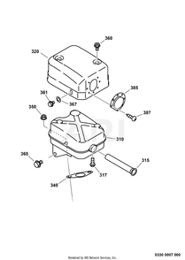 Part Location Diagram of 20A-34201-01 Subaru Muffler Cover Complete