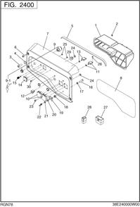 Part Location Diagram of RGN15550332000 Subaru Washer