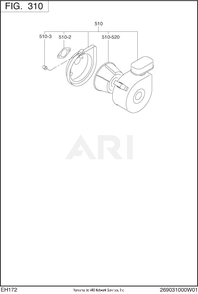 Part Location Diagram of 253-32601-07 Subaru Element ay