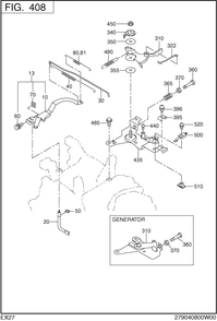 Part Location Diagram of 277-49001-11 Subaru Plate Nut(Stop) Cp