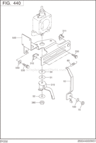 Page I Diagram and Parts List for DY232BB1100  Subaru Engine