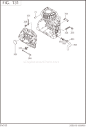 Page C Diagram and Parts List for DY232BS0030  Subaru Engine