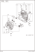 Part Location Diagram of 044-02501-60 Subaru Oil Seal