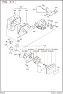 Part Location Diagram of 015-00400-60 Subaru Tapping Screw