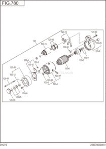 Page L Diagram and Parts List for DY272BS0000  Subaru Engine