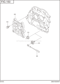 Page C Diagram and Parts List for DY272DD5470  Subaru Engine