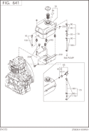 Part Location Diagram of 085-10408-40 Subaru Rubber Pipe