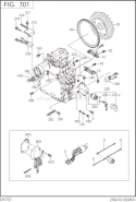 Part Location Diagram of 209-71401-01 Subaru Diode Rectifier Cp