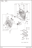 Part Location Diagram of 002-38100-00 Subaru Flange Nut