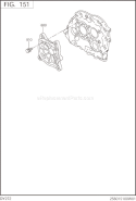 Part Location Diagram of 001-13082-50 Subaru Bolt And Washer Ay