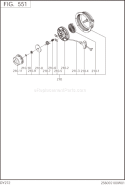 Page H Diagram and Parts List for DY272DS1010  Subaru Engine