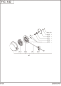 Page H Diagram and Parts List for DY300B00060  Subaru Engine