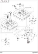 Part Location Diagram of 085-10605-40 Subaru Rubber Pipe