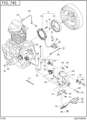 Page M Diagram and Parts List for DY350DS1380  Subaru Engine