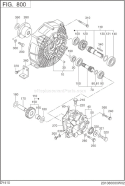 Page Q Diagram and Parts List for DY410B83270  Subaru Engine