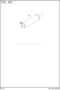 Part Location Diagram of 210-30517-11 Subaru Muffler 5 Cp