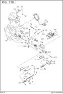 Page O Diagram and Parts List for DY410D8167S  Subaru Engine