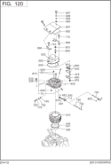 Part Location Diagram of 231-12401-02 Subaru Cylinder Un