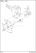Page J Diagram and Parts List for DY410D8167S  Subaru Engine