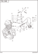 Page J Diagram and Parts List for DY420DS1020  Subaru Engine