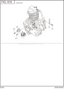 Page J Diagram and Parts List for DY420BB0000  Subaru Engine