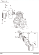 Page E Diagram and Parts List for DY420BB0000  Subaru Engine