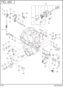 Part Location Diagram of 228-42103-03 Subaru Governor Yoke