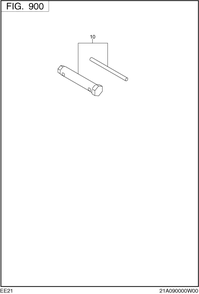 Accessories Label Diagram and Parts List for EE210DSM910 EE210 Subaru Engine