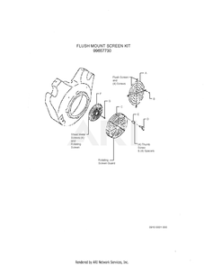 910 Accessories Diagram and Parts List for EH900DS0010  Subaru Engine