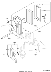 315 Intake Diagram and Parts List for EX400DS5510  Subaru Engine