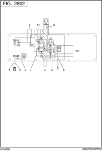 Part Location Diagram of 36A-71058-08 Subaru Wire