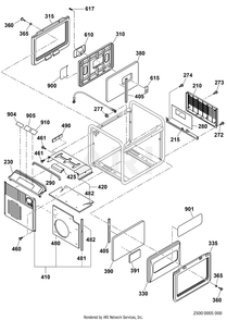 Part Location Diagram of 34G-59002-43 Subaru Left Sponge (Left)