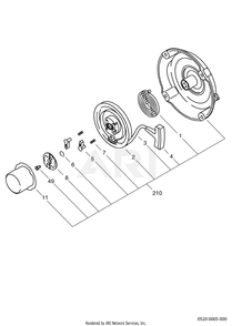 Part Location Diagram of 22H-50115-08 Subaru Spiral Spring