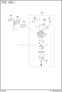 Page I Diagram and Parts List for EA190V50030  Subaru Engine
