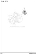 Clutch Diagram and Parts List for EC04EAX0515  Subaru Engine