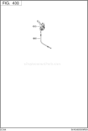 Part Location Diagram of 641-50040-00 Subaru Control Cable